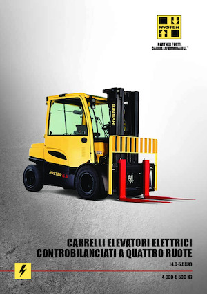 इलेक्ट्रिक फोर्कलिफ्ट Hyster J5.0XN