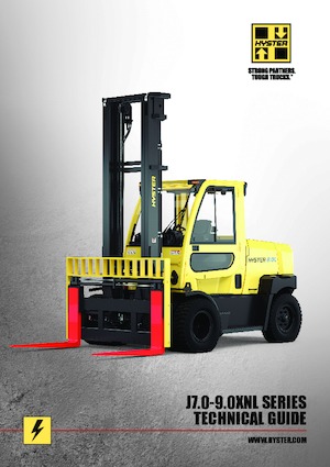 इलेक्ट्रिक फोर्कलिफ्ट Hyster J8.0XNL9 