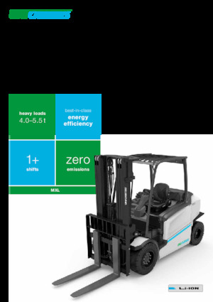इलेक्ट्रिक फोर्कलिफ्ट UniCarriers MXL-45