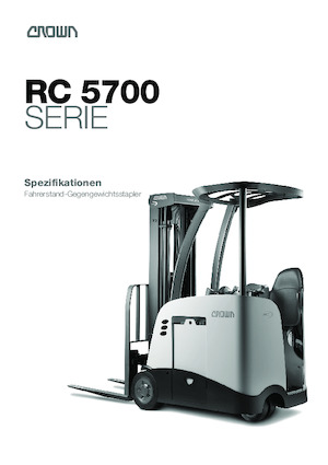 इलेक्ट्रिक फोर्कलिफ्ट Crown RC 5745
