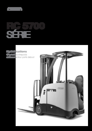 इलेक्ट्रिक फोर्कलिफ्ट Crown RC 5745
