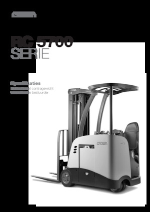 इलेक्ट्रिक फोर्कलिफ्ट Crown RC 5745