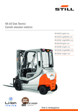 इलेक्ट्रिक फोर्कलिफ्ट Still RX 60-35L