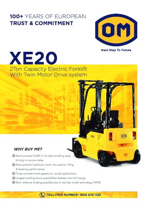 इलेक्ट्रिक फोर्कलिफ्ट OM XE20 4W