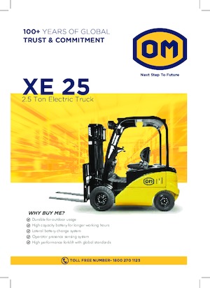 इलेक्ट्रिक फोर्कलिफ्ट OM XE25