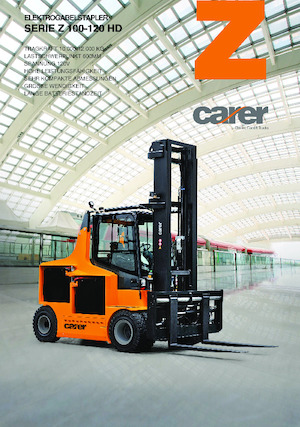 इलेक्ट्रिक फोर्कलिफ्ट Carer Z 120 HD