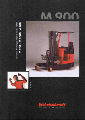 इलेक्ट्रिक मल्टीडायरेक्शनल फोर्कलिफ्ट Sichelschmidt M 9035