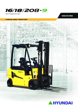 इलेक्ट्रिक फोर्कलिफ्ट Hyundai 18B-9
