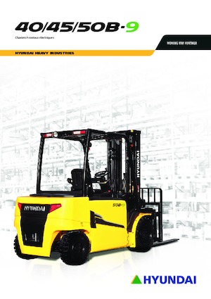 इलेक्ट्रिक फोर्कलिफ्ट Hyundai 45B-9