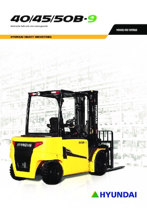 इलेक्ट्रिक फोर्कलिफ्ट Hyundai 45B-9