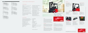 इलेक्ट्रिक फोर्कलिफ्ट Linde E 16 L