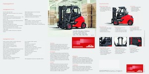 इलेक्ट्रिक फोर्कलिफ्ट Linde E 80/900