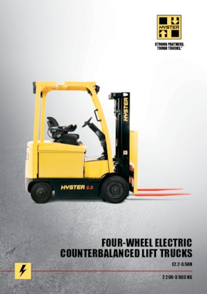 इलेक्ट्रिक फोर्कलिफ्ट Hyster E3.0XN