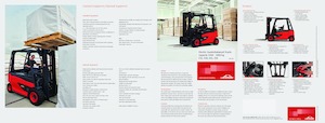 इलेक्ट्रिक फोर्कलिफ्ट Linde E50/600HL