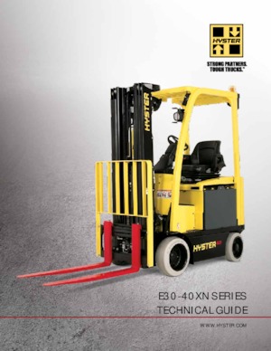 इलेक्ट्रिक फोर्कलिफ्ट Hyster E30XN
