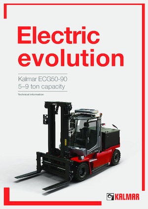 इलेक्ट्रिक फोर्कलिफ्ट Kalmar ECG55-6 