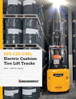 इलेक्ट्रिक फोर्कलिफ्ट Jungheinrich EFG C30