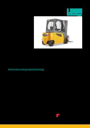 इलेक्ट्रिक फोर्कलिफ्ट Jungheinrich EFG 425