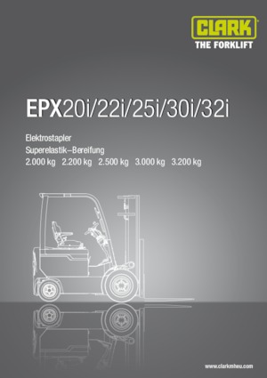 इलेक्ट्रिक फोर्कलिफ्ट Clark EPX 22 i