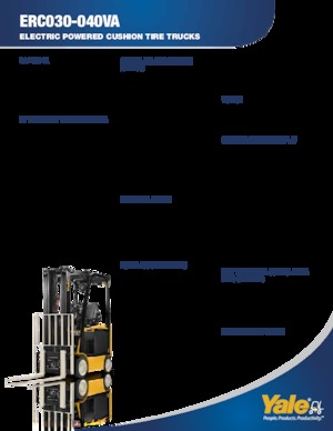 इलेक्ट्रिक फोर्कलिफ्ट Yale ERC040VA