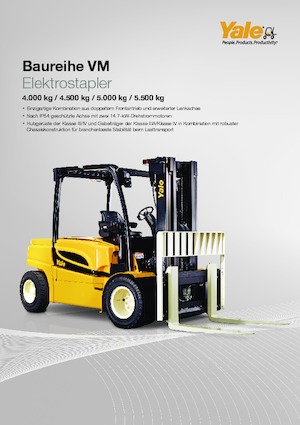 इलेक्ट्रिक फोर्कलिफ्ट Yale ERP40VM