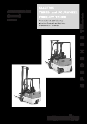 इलेक्ट्रिक फोर्कलिफ्ट Komatsu FB 12 M 2 R