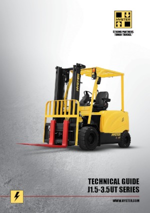 इलेक्ट्रिक फोर्कलिफ्ट Hyster J2.5UT