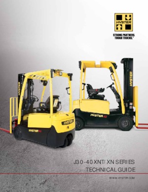 इलेक्ट्रिक फोर्कलिफ्ट Hyster J40XN