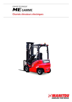 इलेक्ट्रिक फोर्कलिफ्ट Manitou ME 450