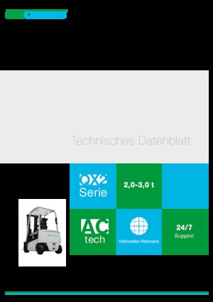 इलेक्ट्रिक फोर्कलिफ्ट UniCarriers TX 3-18 L