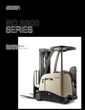 इलेक्ट्रिक फोर्कलिफ्ट Crown RC 5530/35-30