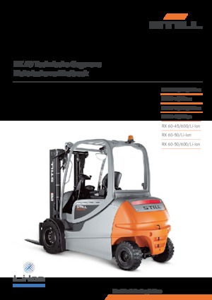 इलेक्ट्रिक फोर्कलिफ्ट Still RX 60-45