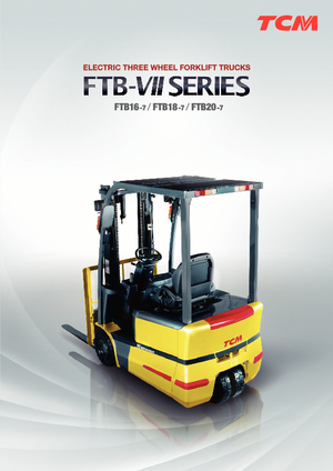इलेक्ट्रिक फोर्कलिफ्ट TCM FTB 16-7