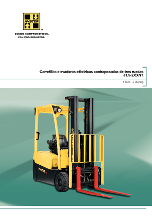 इलेक्ट्रिक फोर्कलिफ्ट Hyster J2.0XNT (MWB)