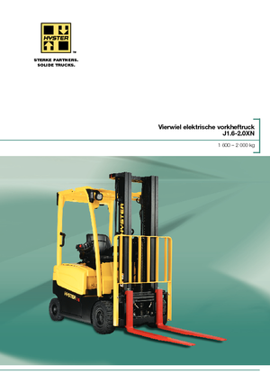 इलेक्ट्रिक फोर्कलिफ्ट Hyster J1.8XN (MWB)