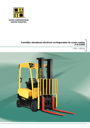 इलेक्ट्रिक फोर्कलिफ्ट Hyster J1.8XN (MWB)