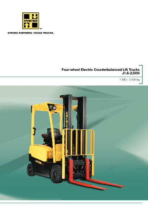 इलेक्ट्रिक फोर्कलिफ्ट Hyster J1.8XN (MWB)