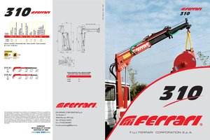 इलेक्ट्रिक लोडिंग क्रेन Ferrari® 310 A2 E 