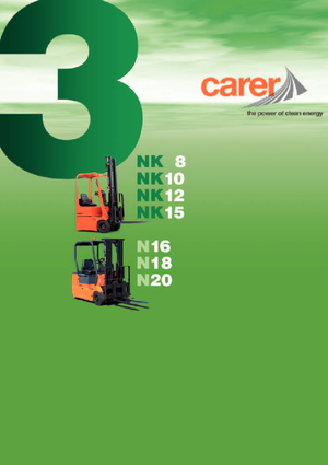 इलेक्ट्रिक फोर्कलिफ्ट Carer N 16-3 ac