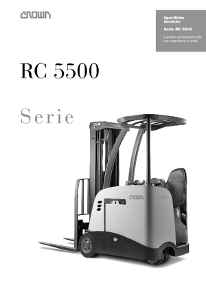 इलेक्ट्रिक फोर्कलिफ्ट Crown RC 5545 1.8