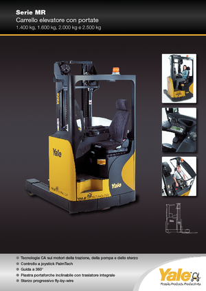 इलेक्ट्रिक एक्सप्लोजन प्रूफ रीच ट्रक Yale MR 20 Ex