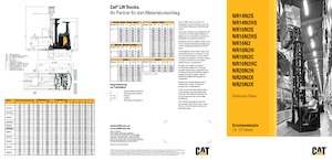 रीच ट्रक Caterpillar NR16N2S