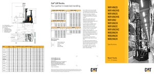 रीच ट्रक Caterpillar NR25N2X