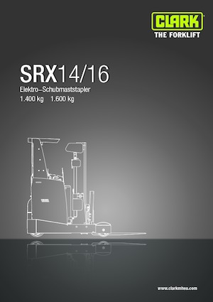 रीच ट्रक Clark SRX 14