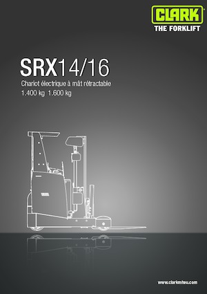 रीच ट्रक Clark SRX 16