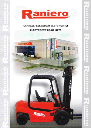 इलेक्ट्रिक फोर्कलिफ्ट Raniero RH 40/80 AC