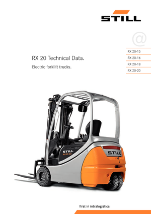 इलेक्ट्रिक फोर्कलिफ्ट Still RX 20-18