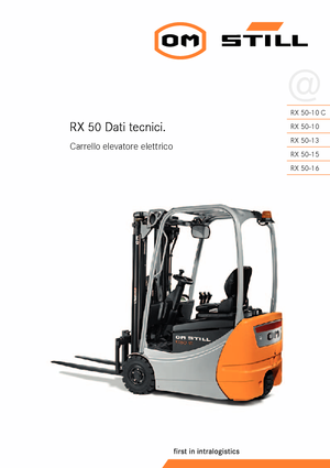 इलेक्ट्रिक फोर्कलिफ्ट Still RX 50-16