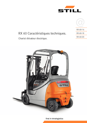 इलेक्ट्रिक फोर्कलिफ्ट Still RX 60-16