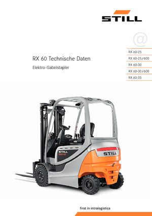 इलेक्ट्रिक फोर्कलिफ्ट Still RX 60-35/600
